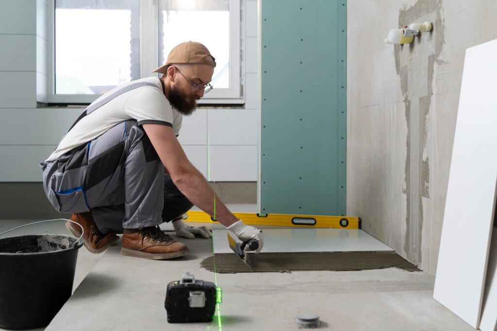 tiler working renovation apartment (1)